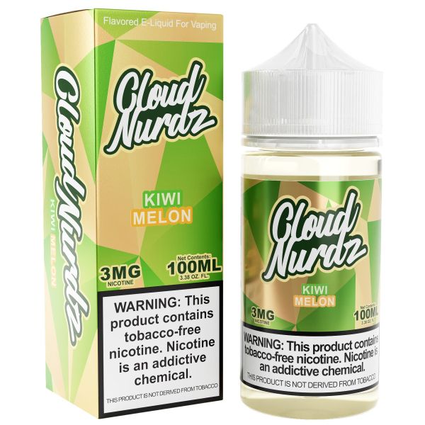 Cloud Nurdz TFN Kiwi Melon E-Liquid - (100 mL)
