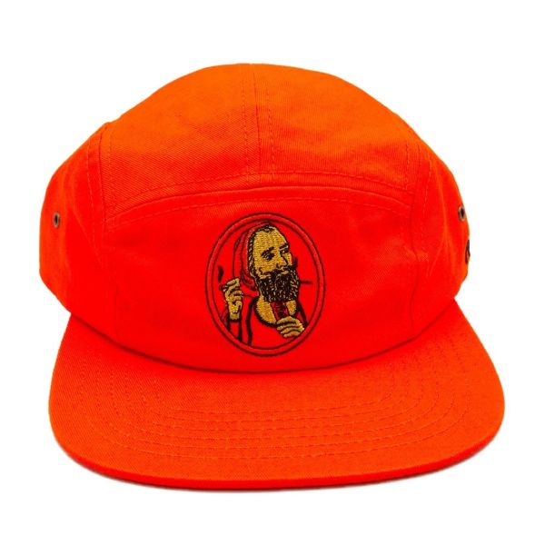 Zig Zag Hat - Orange - Each