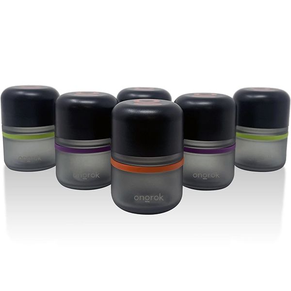 Ongrok Child Proof Storage Jar - 80 mL - 6 Pack