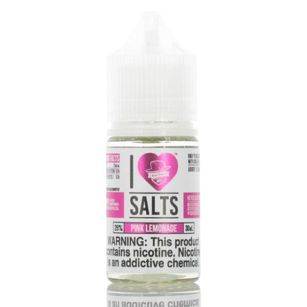 I Love Salts Pink Lemonade E-Liquid by Mad Hatter (30mL)