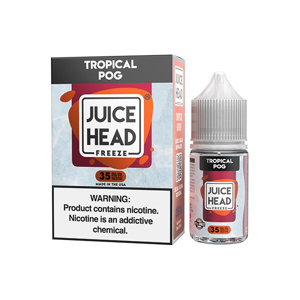 Juice Head Salts Passionfruit Orange Guava Freeze