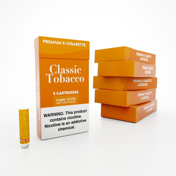 VaporFi Express Classic Tobacco E Cig Cartridges - 30 Pack