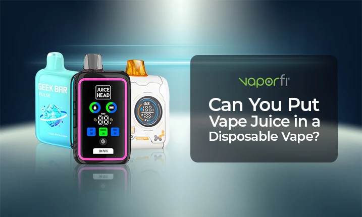 Vaporfi Vape Juice in Disposable