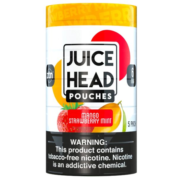 Juice Head ZTN Pouches Mango Strawberry Mint - 6 mg - 5 Pack