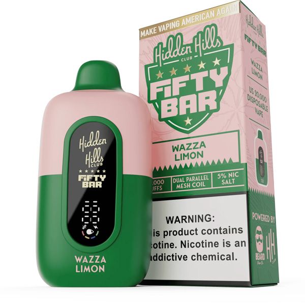 Fifty Bar x Hidden Hills 20k Disposable