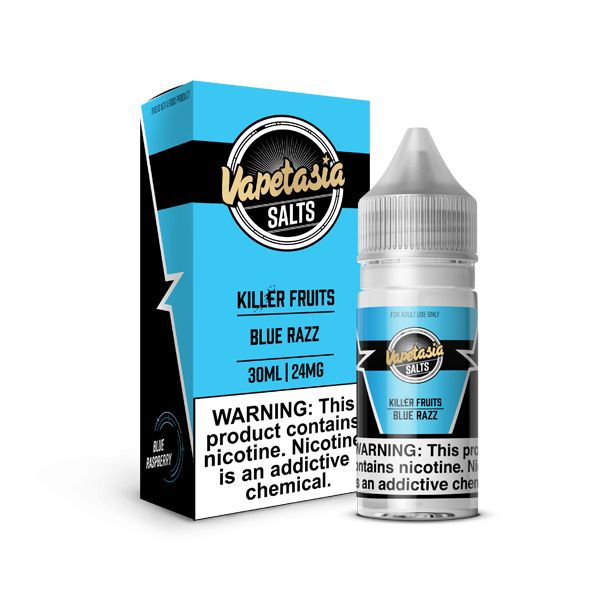 Vapetasia Salts Blue Razz