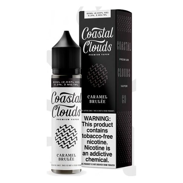 Caramel Brulee Synthetic E-liquid by Coastal Clouds - (60mL)