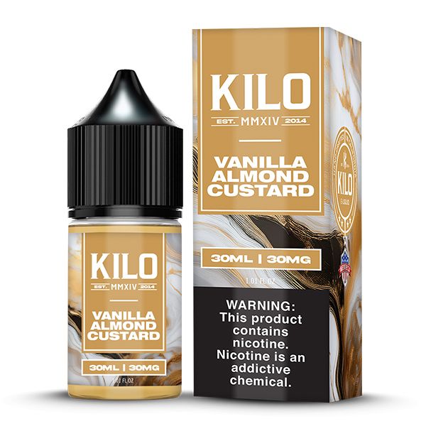 Kilo Salts Vanilla Almond Custard
