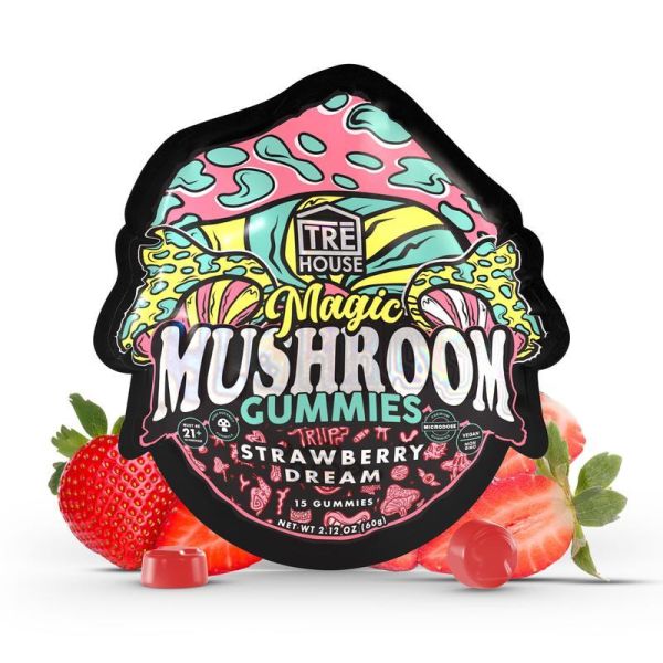 Tre House Mushroom Gummies Strawberry Dream - 1 Pack