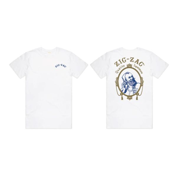 Zig Zag T-Shirt - White - Medium