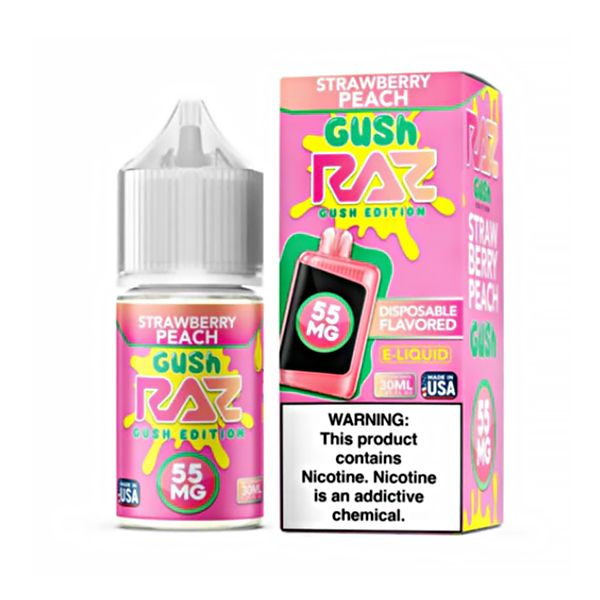 RAZ x Pod Juice Salts Strawberry Peach Gush