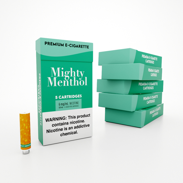 VaporFi Express Mighty Menthol E Cig Cartridges - 30 Pack