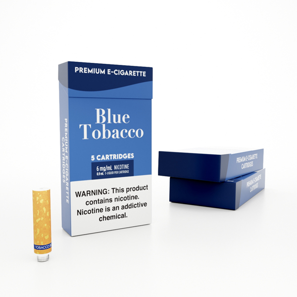 VaporFi Express Blue Tobacco E Cig Cartridges - 15 Pack