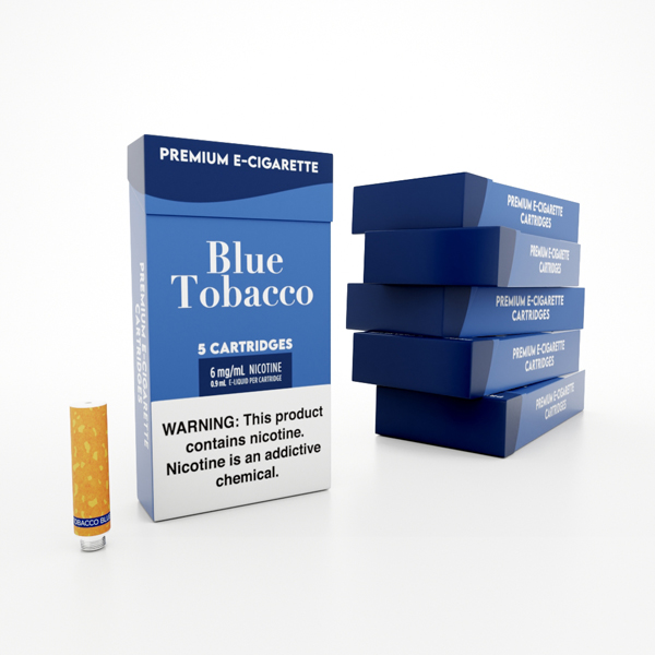 VaporFi Express Blue Tobacco E Cig Cartridges - 30 Pack