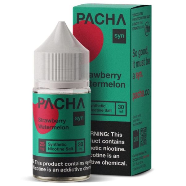 Strawberry Watermelon SYN Nic Salt by Pachamama - (30 mL)