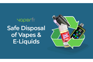 safe disposal of vapes and e-liquid