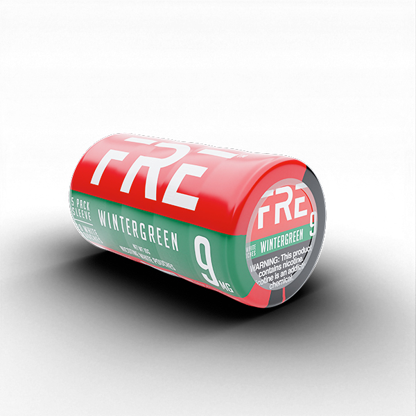 FRE Moist Pouches Wintergreen - 6 mg - 5 Pack