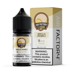 Air Factory Salts Vanilla Crumble - (30mL)