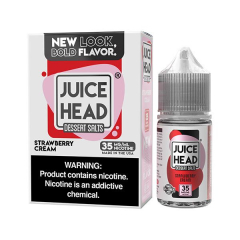 Juice Head Salts Strawberry Cream - (30mL)