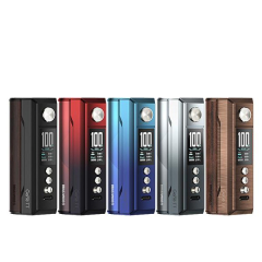 different color offerings of VOOPOO Drag M100S Mod Kit