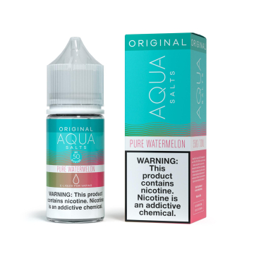 Pure Watermelon SYN Nic Salt by Aqua - (30mL)