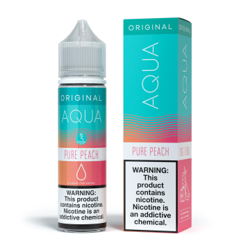 Pure Peach SYN E-liquid by Aqua - (60mL)