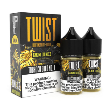 Tobacco Gold No.1 Nic Salt by Twist E-liquids - ( 2 Pack)