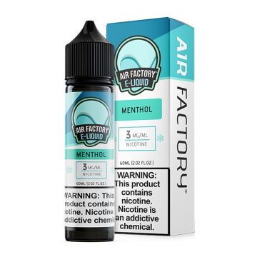 Air Factory Menthol E-liquid - (60mL)