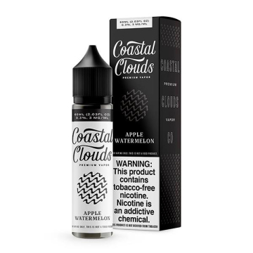 Apple Watermelon Synthetic E-liquid by Coastal Clouds - (60mL)