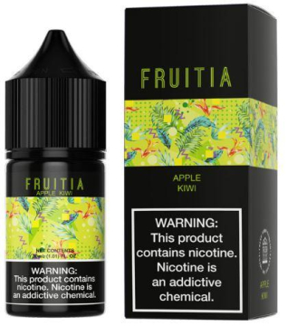 Apple Kiwi Crush Nic Salt by Fruitia - (30mL)