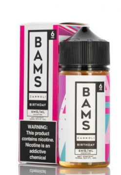 Bam's Cannoli Birthday Cannoli E-Liquid - (100mL)