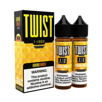 Banana Amber by Twist E-liquids - ( 2 Pack)