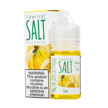 Banana Nic Salt by Skwezed - (30mL)