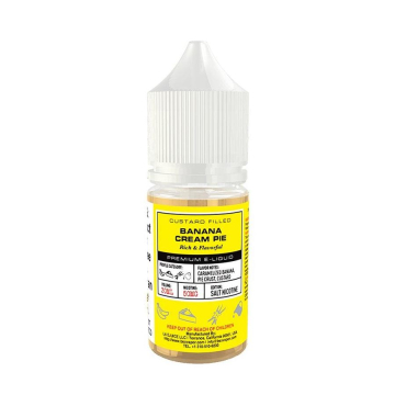 Basix Banana Cream Pie Nic Salt by Glas - (30mL)