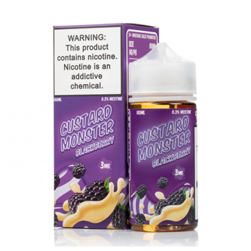 Blackberry Custard by Monster E-Liquids (100mL)