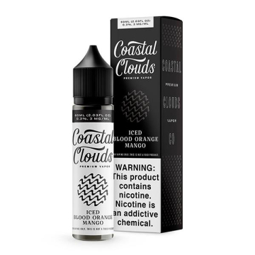 Iced Blood Orange Mango E-liquid by Coastal Clouds - (60mL)