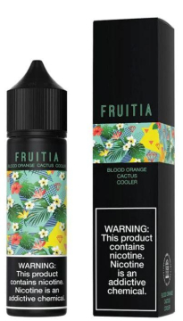 Blood Orange Cactus Cooler E-liquid by Fruitia - (60mL)