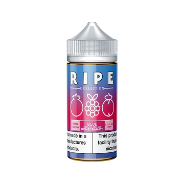 Blue Razzleberry Pomegranate E-liquid by Ripe - (100mL)