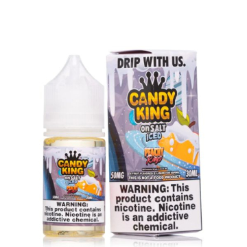 Candy King on Salt Iced Peachy Rings - (30mL)