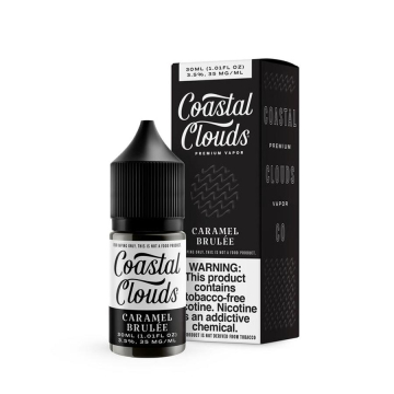 Caramel Brulee Nic Salt by Coastal Clouds - (30mL)