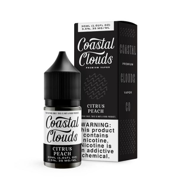 Citrus Peach Nic Salt by Coastal Clouds - (30mL)