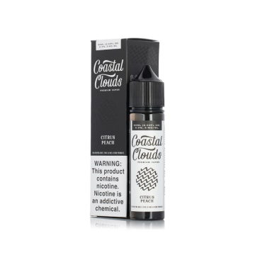 Citrus Peach E-liquid by Coastal Clouds - (60mL)