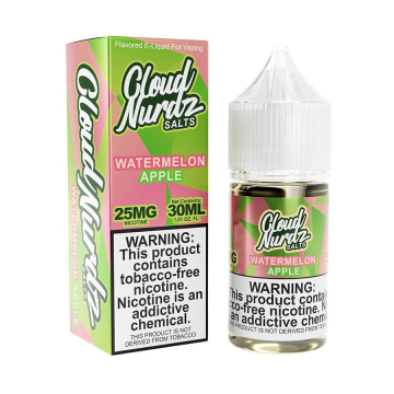 Cloud Nurdz TFN Watermelon Apple Nic Salt - (30mL)