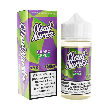 Cloud Nurdz TFN Grape Apple E-Liquid - (100 mL)