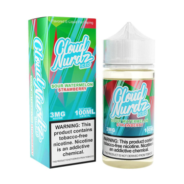 Cloud Nurdz TFN Strawberry Mango E-liquid - (100mL)