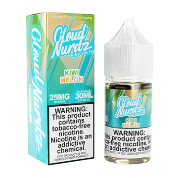 Cloud Nurdz TFN Kiwi Melon Iced Nic Salt - (30mL)