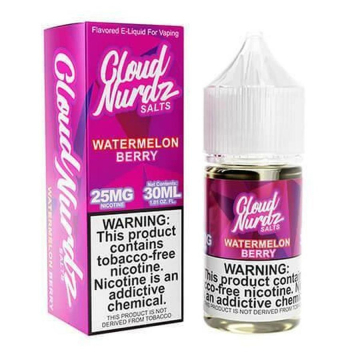 Cloud Nurdz TFN Watermelon Berry Nic Salt - (30mL)