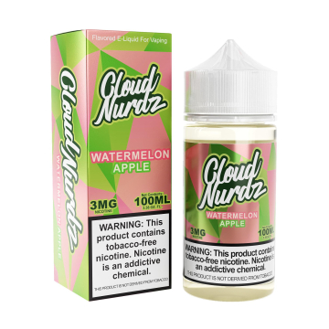 Cloud Nurdz TFN Watermelon Apple E-Liquid - (100 mL)