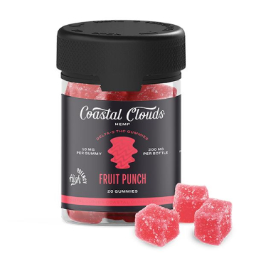 Coastal Clouds Delta 9 CBD Gummies 500mg - (20 count)