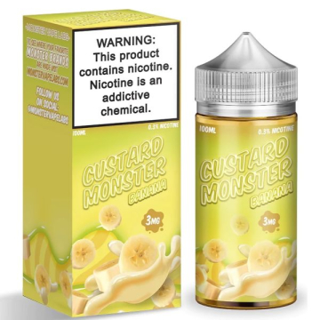 Custard Monster Banana - (100mL)